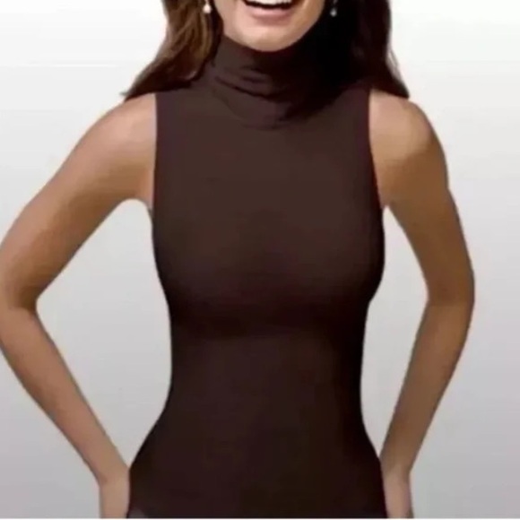 SPANX Tops - Spanx NWT On Top
Sleeveless Turtleneck
Top Sz med Ret $88